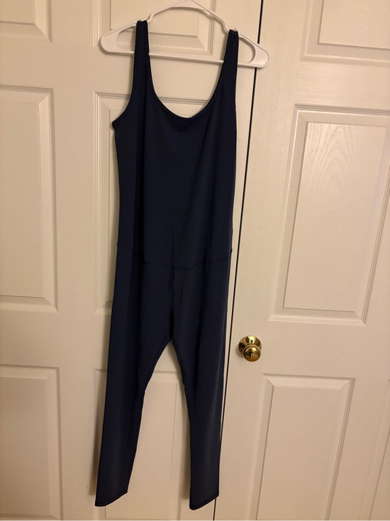 Isabel Maternity by Ingrid & Isabel Pants - Isabel Women’s Sleeveless Slate Navy& Gray Jumpsuit (Large) New